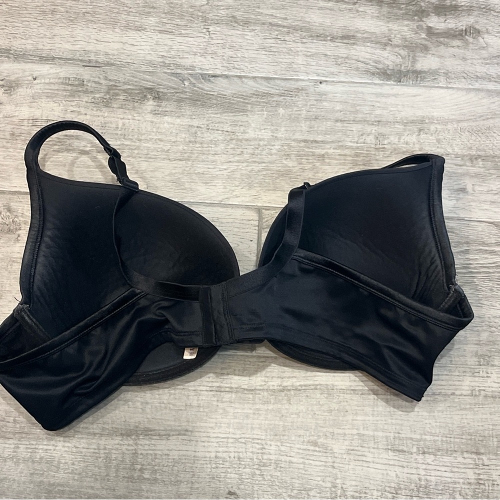 Cacique Women’s Lightly Lined Full Coverage Underwire Bra Solid Black Size 44C - Picture 3 of 6